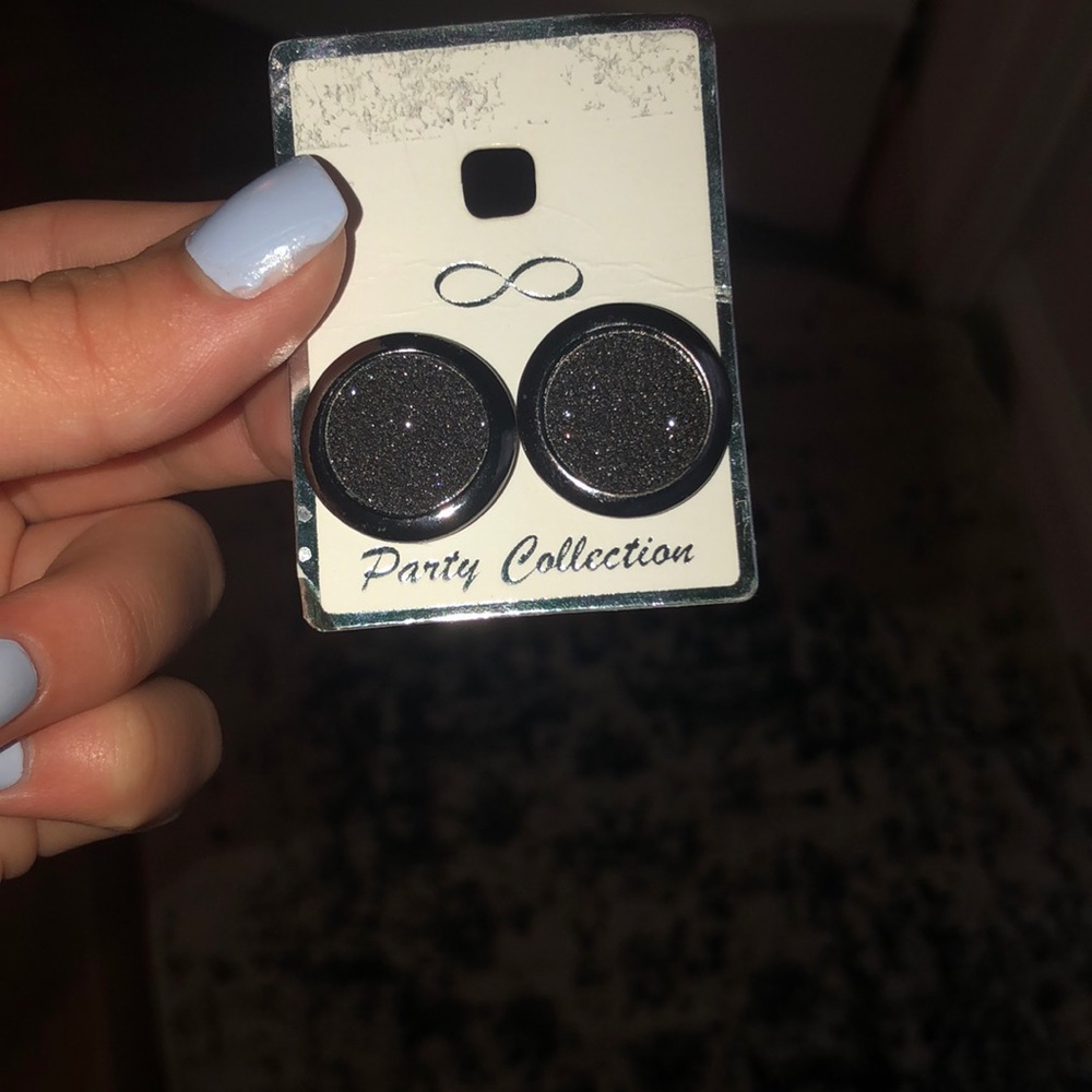 Black earring
